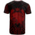 Tonga T Shirt Tonga Seal Tribal Red Color Patterns - Polynesian Pride