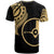 Yap State Custom T Shirt Yap State Tatau Gold Patterns - Polynesian Pride