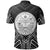 Marshall Polo Shirt Marshall Seal Black Tribal Patterns - Polynesian Pride