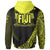 Fiji Hoodie Yellow Polynesian Patterns Sport Style - Polynesian Pride