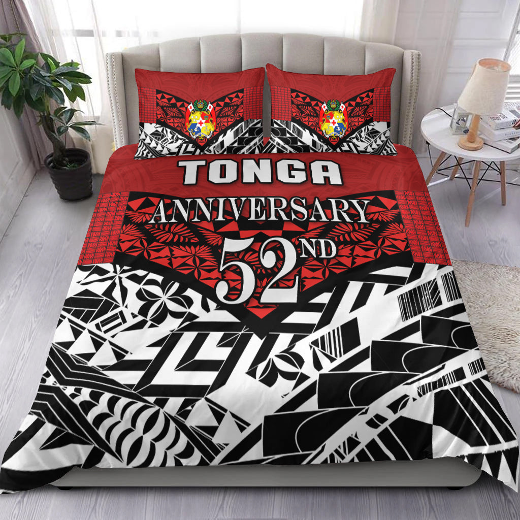 Tonga Bedding Set Independence Anniversary Special Version 2022 LT14 - Polynesian Pride
