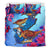 Guam Bedding Set - Koko Bird With Map - Polynesian Pride