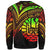 French Polynesia Sweatshirt - Cross Style Reggae Color - Polynesian Pride