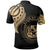 Hawaii Custom Polo Shirt Hawaii Tatau Gold Patterns - Polynesian Pride