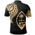 Guam Custom Polo Shirt Guahan Tatau Gold Patterns - Polynesian Pride