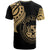 Hawaii Custom T Shirt Hawaii Tatau Gold Patterns - Polynesian Pride