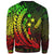 Kosrae Sweatshirt - Wings Style Reggae Color - Polynesian Pride