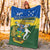 Solomon Islands Premium Blanket Happy 44th Independence Anniversary Polynesian Pattern LT14 - Polynesian Pride