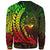 Marshall Islands Sweatshirt - Wings Style Reggae Color - Polynesian Pride