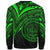 Palau Sweatshirt - Cross Style Green Color - Polynesian Pride