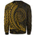 Palau Sweatshirt - Wings Style Gold Color - Polynesian Pride