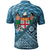 Fiji Polo Shirt Lautoka Tapa Patterns With Bamboo - Polynesian Pride