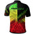 Vanuatu Polo Shirt Reggage Color Symmetry Style - Polynesian Pride