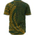 Wallis and Futuna Baseball Shirt - Green Wings Style - Polynesian Pride