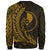 Yap Sweatshirt - Wings Style Gold Color - Polynesian Pride