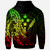 Kosrae Zip Hoodie Polynesian Pattern Style Raggae Color - Polynesian Pride