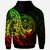 Marshall Islands Zip Hoodie Custom Polynesian Pattern Style Reggae Color - Polynesian Pride