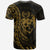 Tonga T Shirt Polynesian Pattern Style Gold Color - Polynesian Pride