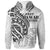 Hawaii Zip Hoodie Black Polynesian Patterns Best Hawaii Ever - Polynesian Pride