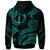 New Caledonia Custom Hoodie Polynesian Turtle With Pattern - Polynesian Pride