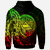 American Samoa Hoodie Polynesian Pattern Style Reggae Color - Polynesian Pride