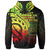 American Samoa Zip Hoodie Reggae Polynesian Patterns Best American Samoa Ever - Polynesian Pride