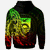 Kiribati Hoodie Custom Polynesian Pattern Style Reggae Color - Polynesian Pride