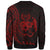 Tonga Sweatshirt - Polynesian Pattern Style Red Color - Polynesian Pride