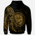 Federated States of Micronesia Zip Hoodie Polynesian Pattern Style Gold Color - Polynesian Pride