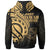 Hawaii Hoodie Gold Polynesian Patterns Best Hawaii Ever - Polynesian Pride