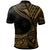 Chuuk Polo Shirt Plumeria Flowers Gold Version - Polynesian Pride