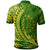 Cook Islands Polo Shirt Mangarei Wings Style - Polynesian Pride