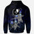 Yap Polynesian Hoodie Blue Turtle Couple - Polynesian Pride