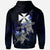 Wallis and Futuna Polynesian Hoodie Blue Turtle Couple - Polynesian Pride