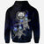 Federated States of Micronesia Polynesian Hoodie Blue Turtle Couple - Polynesian Pride