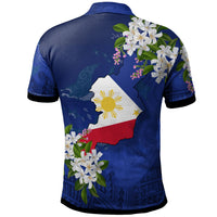 Philippines Polo Shirt Filipino With Map - Polynesian Pride