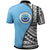 Federated States of Micronesia Polo Shirt Coat Of Arm and Polynesian Patterns - Polynesian Pride