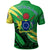 Cook Islands Polo Shirt Symmetrical Lines - Polynesian Pride