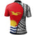 Kiribati Polo Shirt Coat Of Arm and Polynesian Patterns - Polynesian Pride