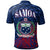 Samoa Polo Shirt Fasitoouta Polynesian Patterns With Bamboo - Polynesian Pride