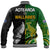 Aotearoa Rugby All Black Combine Australia Wallabies Baseball Jacket Aboriginal Kangaroo And Maori Fern LT9 - Polynesian Pride