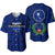 Micronesia Culture Day Baseball Jersey Chuuk And Pohnpei LT6 LT6 Blue - Polynesian Pride