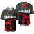 New Zealand Maori ANZAC Baseball Jersey Remembrance Soldier - Paua Shell LT8 Green - Polynesian Pride