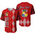 (Custom Personalised) Kingdom of Tonga Baseball Jersey 2021 Tonga National Day Version 02 LT13 Red - Polynesian Pride