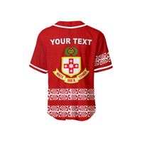 (Custom Personalised) Kolisi Tonga Baseball Jersey - TCA LT13 - Polynesian Pride