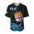 (Custom Personalised) Fiji Polynesian Baseball Jersey Featured Fijian Lovers LT13 - Polynesian Pride