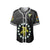 (Custom Personalised) The Kuki's Baseball Jersey Cook Islands Rugby Black - Custom Text and Number LT13 - Polynesian Pride