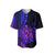 (Custom Personalised)Polynesian Hibiscus Baseball Jersey Hawaiian Style No.3 LT6 Purple - Polynesian Pride