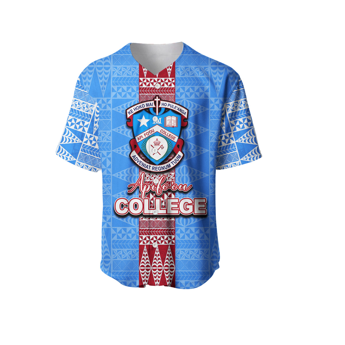 (Custom Personalised)Tonga Apifoou College Tonga Simple Style LT6 - Polynesian Pride