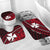 Wallis et Futuna Bathroom Set Tapa Hibiscus Vibes LT7 - Polynesian Pride